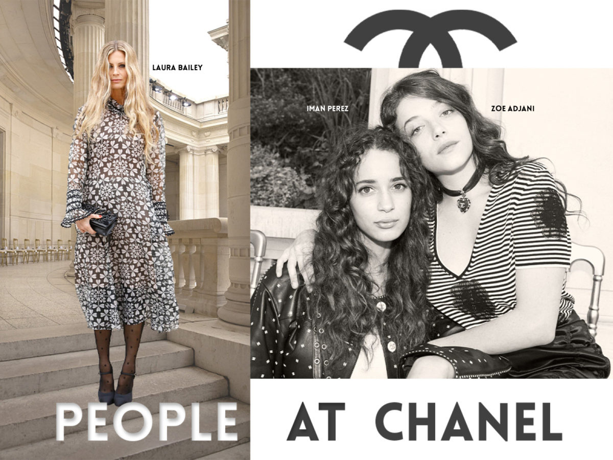 Alerte People au défilé Chanel de la Haute Couture Hiver 2021