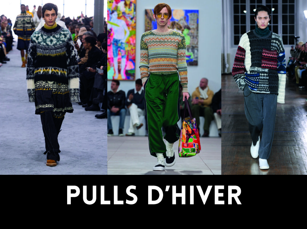 PULLS D'HIVER Fashion week Automne-hiver 2024-2025 : 10 styles pour les mecs... et pas que 1NSTANT SHOWS