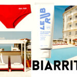BIARRITZ. Le Regina Expérimental surplombe la baie de Biarritz. Une institution rénovée aux accents néo basques et rétro par l’architecte d’intérieur Dorothée Meilichzon.Rafraichaisant. Masque hydratant après soleil. Le Rub, 44 euros. Sport. Maillot de bain logo. Miu Miu, 650 euros. 1NSTANT EVASION.