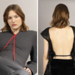 Le style chez SPORTMAX. Le dos nu en SPOTMAX.