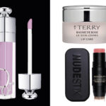 DIOR Addict Lip Maximizer / By TERRY Baume de Rose Lip Balm / Nudies Bloom All-Over Dewy Color Stick yeux, joues et lèvres.