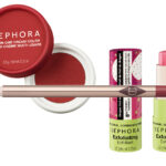 SEPHORA COLLECTION Blush Creme Multi-Usage - Bonne Mine Naturelle + Soin Anti-Teint Terne/ SEPHORA COLLECTION Gommage lèvres exfoliant - Soin des lèvres avec 8 heures d'hydratation.