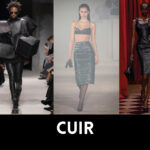 DE GAUCHE A DROITE : JUNYA WATANABE LUDOVIC SAINT SERNIN, MARINE SERRE. 1NSTANT SHOWS WINTER 2025