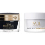 DIOR : Dior Prestige, Le Baume de Minuit La 1ère crème de nuit anti-âge Dior Prestige, pour faire que la nuit compte double.SVR DENSITIUM, baume de nuit réparation anti-age, rides, installées, taches, fermeté.