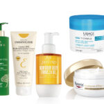 A gauche : Nuxe, Nuxuriance ultra Le Lait Corps Fermeté. Embryolisse Crème 365 raffermissante corps Embryolisse est un soin total d'hydratation, lissage et fermeté. Uriage, baume raffermissant corps est un soin d'exception spécialement conçu pour raffermir, revitaliser et tonifier la peau. Eucerin, HYALURON-FILLER + ELASTICITY Crème Corps Anti-Age & Anti-Taches.