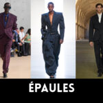 De gauche à droite, Saint Laurent SS26, Juun.J SS26, Jacquemus SS26. 1nstant Show Men SS26