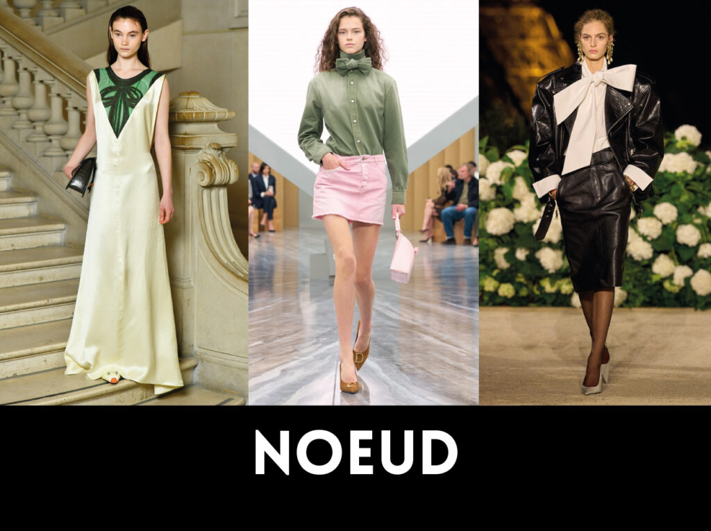 De gauche à droite MAITRE PIERRE, DIOR, SAINT LAURENT FASHION WEEK 1NSTANT SUMMER 26