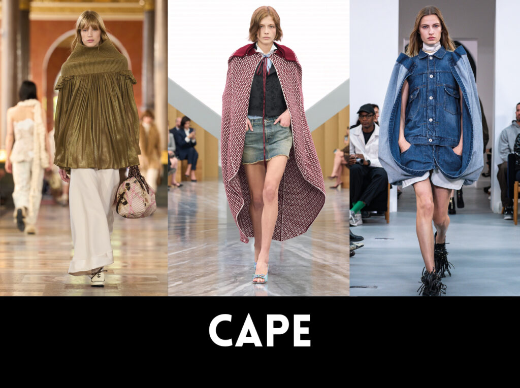 De gauche à droite LOUIS VUITTON, DIOR, SACAI FASHION WEEK 1NSTANT SUMMER 26