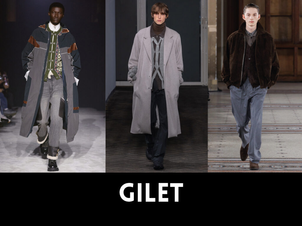 De gauche à droite, POST ARCHIVE FACTION, -WOOYOUNGMI, SSSTEIN. TOP 10 DES FASHION TOC DE L’AUTOMNE-HIVER 2026-2027. 1NSTANT SHOW.