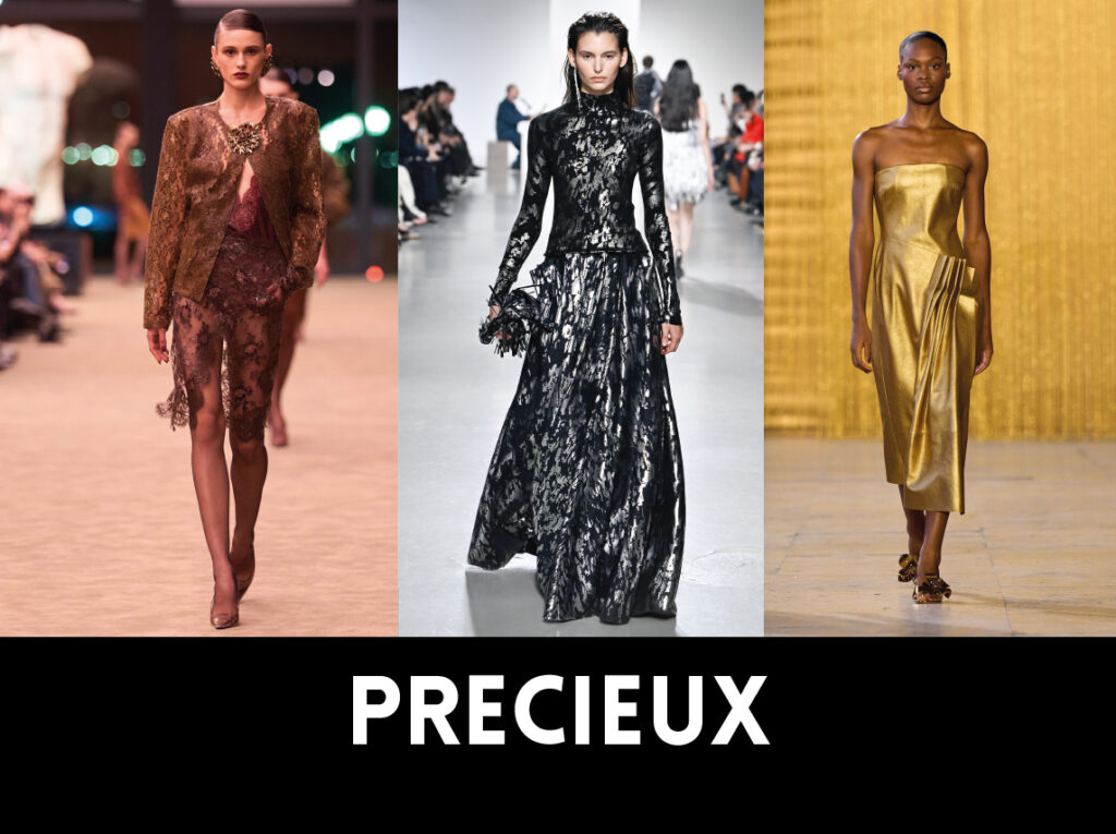 SAINT LAURENT, CFCL, AKRISYOHJI YAMAMOTO Crédit photo Monica Feudi BURÇ AKIOL,  DRIES VAN NOTEN.TOP 10 DES FASHION TOC DE L'AUTOMNE-HIVER 2026-2027